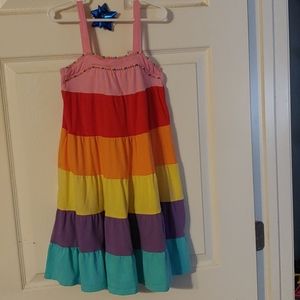 Girls 5T Rainbow Maxi Dreass